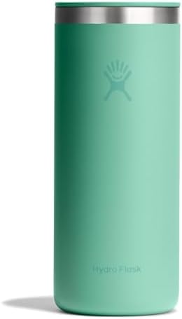 Hydro Flask Travel Coffee Cup – Insulated Stainless Steel, Non-Spill, Leak Proof To-Go Tumbler 20 Oz Mermaid Green