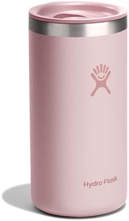 Hydro Flask Travel Coffee Cup – Insulated Stainless Steel, Non-Spill, Leak Resistant to-Go Tumbler 16 Oz Trillium Pink