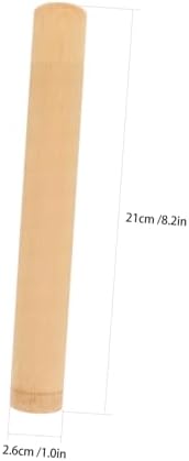 SHOWERORO Bamboo Portable Toothbrush Holder Outdoor Toothbrush Container for Travel Camping and Home Use Design for Toothbrushes