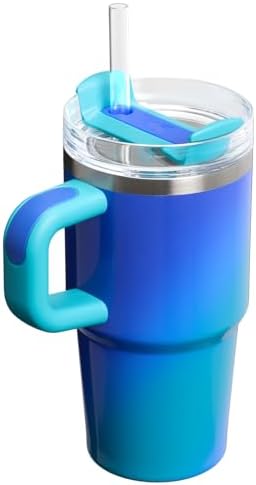STANLEY Quencher H2.0 Flow State Tumbler, 20 oz, Sea Glass Aura
