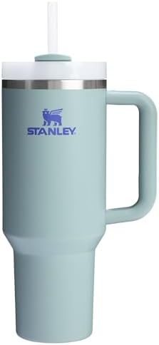 STANLEY Quencher H2.0 Flow State Tumbler, 40 oz, Blue Cactus