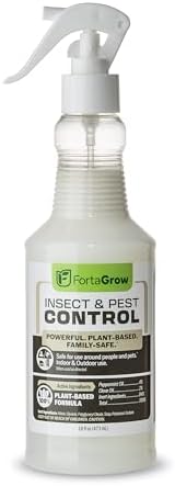 Insect & Pest Control Spray – Extra-Strength Peppermint & Clove Oil Formula – Kills & Repels Spiders, Ants, Gnats, Roaches & More – Family-Safe – Indoor & Outdoor – 16oz