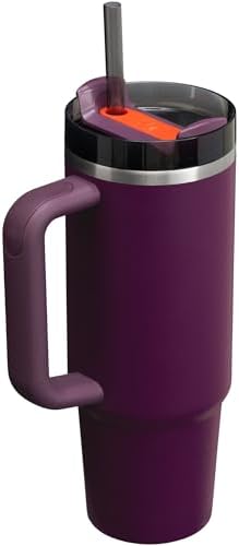 STANLEY Quencher H2.0 Flow State Tumbler, 30 oz, Plum