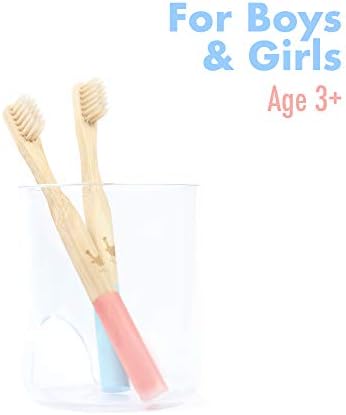 Kids Bamboo Toothbrush with Soft Bristles