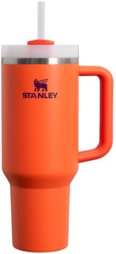 STANLEY Quencher H2.0 Flow State Tumbler, 40 oz, Tigerlily Plum