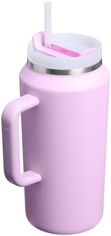 STANLEY Quencher H2.0 Flow State Tumbler, 64 oz, Soft Orchid
