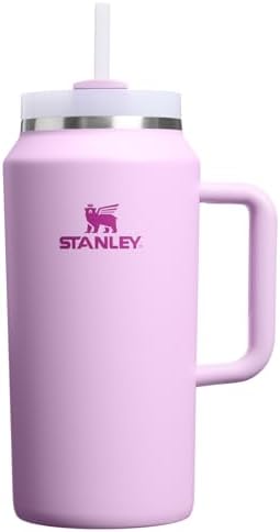 STANLEY Quencher H2.0 Flow State Tumbler, 64 oz, Soft Orchid