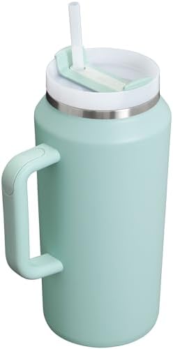 STANLEY Quencher H2.0 Flow State Tumbler, 64 oz, Seafoam