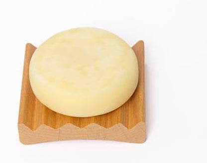 Eco-Friendly Self-Draining Soap Dish for Shampoo & Conditioner Bars – Handmade in USA Natural Alder Wood Bar Holder & Drying Tray, Sustainable, Biodegradable, Plastic-Free, Beautiful & Functional