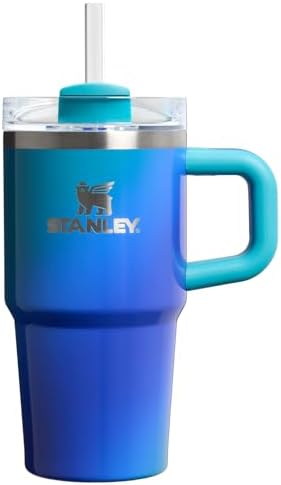 STANLEY Quencher H2.0 Flow State Tumbler, 20 oz, Sea Glass Aura