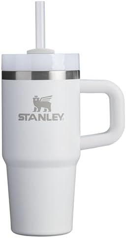 Stanley Quencher H2.0 Tumbler with Handle and Straw 14 oz | Flowstate 3-Position Lid | Cup Holder Compatible for Travel | Insulated Stainless Steel Cup | BPA-Free | Frost