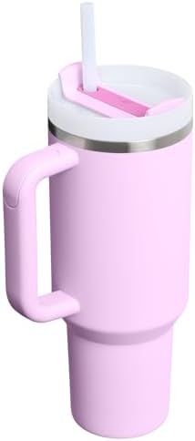 STANLEY Quencher H2.0 Flow State Tumbler, 40 oz, Soft Orchid