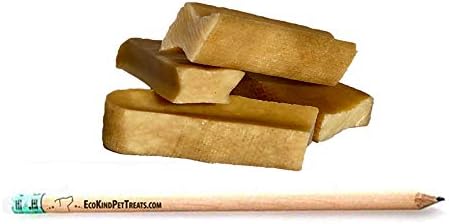 EcoKind Himalayan Yak Cheese Dog Chew | Great for Dogs, Treat for Dogs, Keeps Dog Busy & Enjoying, Indoors & Outdoor Use (8 Small Sticks)