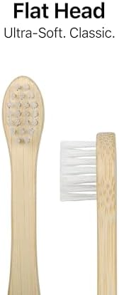 Sea Turtle Plant-Based Bristles, Ultra-Soft Bamboo Toothbrushes, Individually Sealed for Babies (10 Pack)