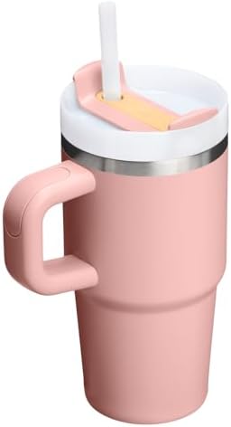 STANLEY Quencher H2.0 Flow State Tumbler, 20 oz, Peach Rose