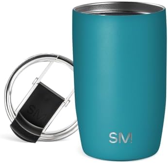 Simple Modern Travel Coffee Mug with Lid | 12oz | Teal