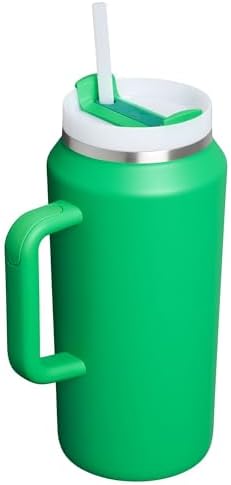 Stanley Quencher H2.0 Tumbler with Handle & Straw 64 oz | Flowstate 3-Position Lid | Large Capacity for Travel & Sports | Insulated Stainless Steel Cup | BPA-Free | Meadow