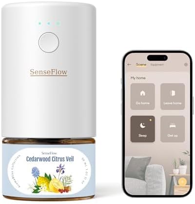 SF101S Pro Smart Plug in Air Freshener, Waterless Essential Oil Diffuser
