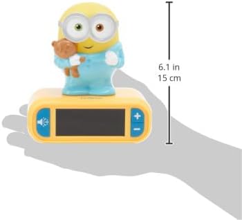 LEXiBOOK - Minions - Bob Digital Alarm Clock - Snooze Function - Minions Sound