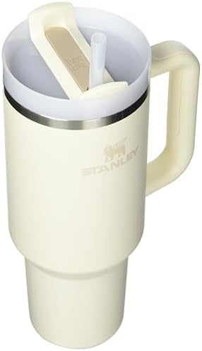 STANLEY Quencher H2.0 Flow State Tumbler, 40 oz, Cream 2.0