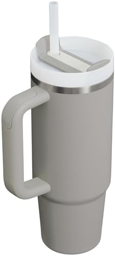 STANLEY Quencher H2.0 Flow State Tumbler, 30 oz, Ash