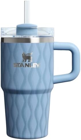 STANLEY Quencher H2.0 Flow State Tumbler, 20 oz, Slate Blue Drift