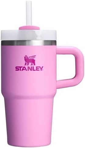 STANLEY Quencher H2.0 Flow State Tumbler, 20 oz, Peony