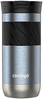 Contigo Byron Vacuum-Insulated Stainless Steel Travel Mug with Leak-Proof Lid
