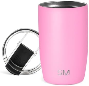 Simple Modern Travel Coffee Mug with Lid | 12oz | Pink