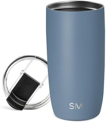 Simple Modern Travel Coffee Mug with Lid | 16oz | Blue