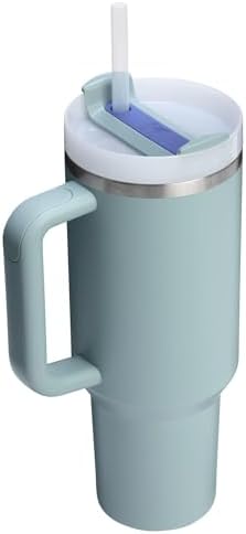 STANLEY Quencher H2.0 Flow State Tumbler, 40 oz, Blue Cactus