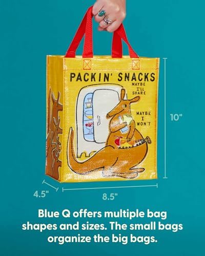 Blue Q Handy Tote Bag - Funny Reycled & Reusable Tote Bag