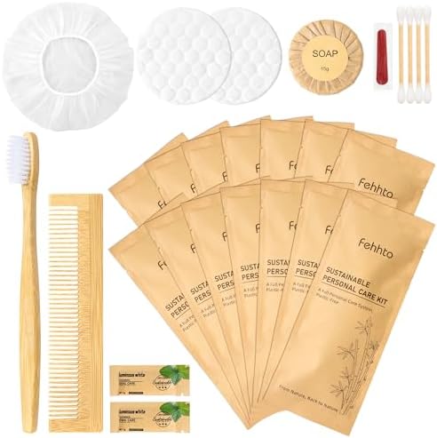 25 Sets Personal Hygiene Kit Bulk Travel Size Toiletry Kit