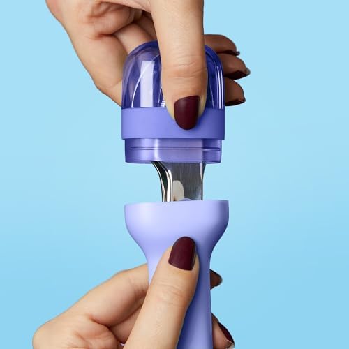Zoku Pocket Utensil Set Stainless Steel Fork, Knife, and Spoon in Case Blue