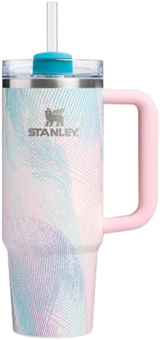 STANLEY Quencher H2.0 Flow State Tumbler, 30 oz, Sea Glass Plume