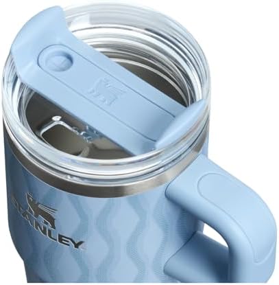 STANLEY Quencher H2.0 Flow State Tumbler, 20 oz, Slate Blue Drift
