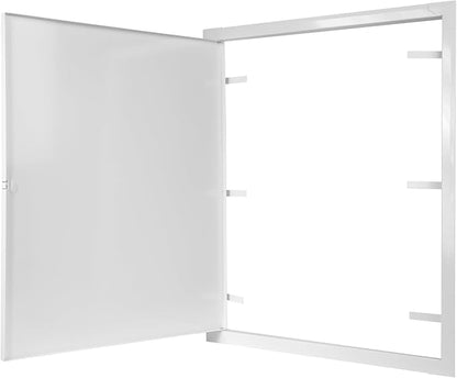 20" x 24" White Metal Access Panel. Service Shaft Door Panel. Plumbing