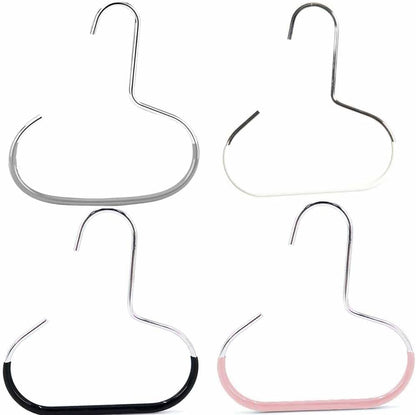 Maximize Closet Space with Versatile Storage, Hat Hangers for Closet, Hat Organizer, Multi-Functional Organizer Space Saving for Hats, Ties, Scarves, Delicate Fabrics (4pcs*Mix)
