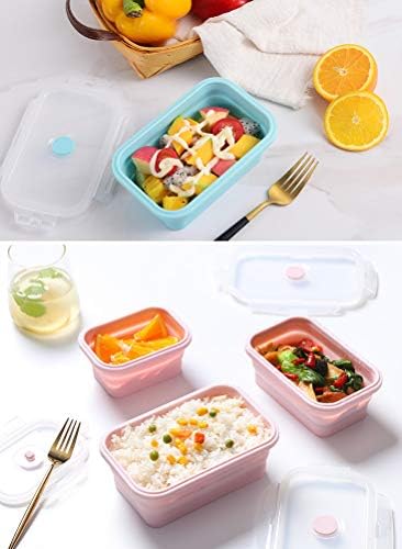 Alimat PluS 3 Pack 27oz Silicone Collapsible Food Storage Containers