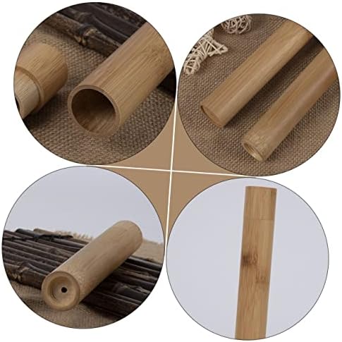 PartyKindom 2pcs Portable Travel Toothbrush Case Holder Bamboo Toothbrush Storage Container Waterproof and Lightweight for Outdoor Camping Hotel Use
