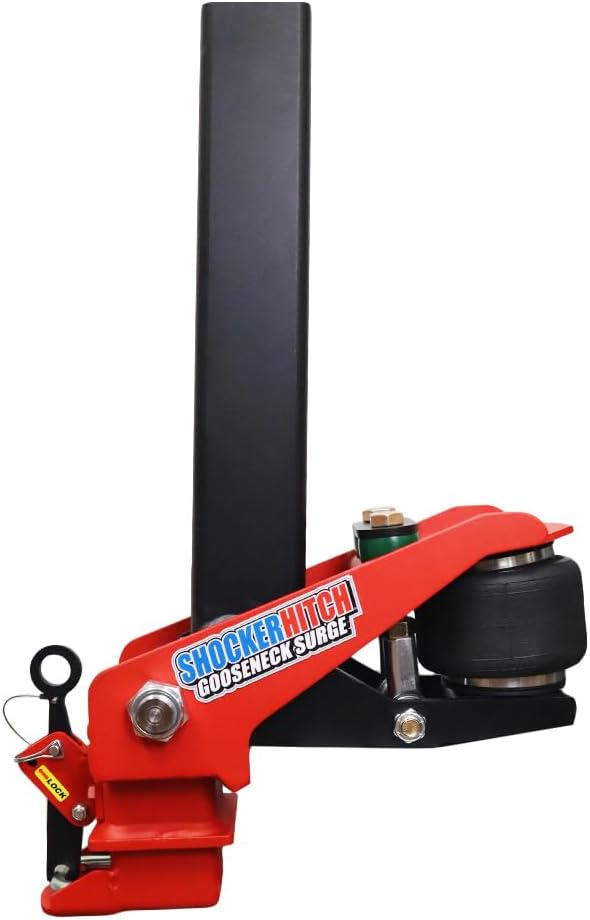 Shocker 30K Gooseneck Surge Air Hitch & Shift Lock Coupler