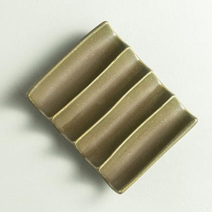 Bar Soap Holder, Ceramic Soap Dish for Shower, Bathroom Soap Saver