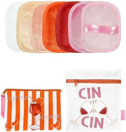 The Original MakeUp Eraser 7-Day Set, Erase All Makeup with Just Water, Including Waterproof Mascara, Eyeliner, Foundation, Lipstick, Sunscreen, and More! Spritz Please 7ct