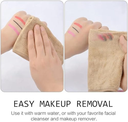 SINLAND Microfiber Facial Cloths Fast Drying Washcloth 12inch x 12inch Absorbent Face Wash Cloth Soft Makeup Remover Cloths