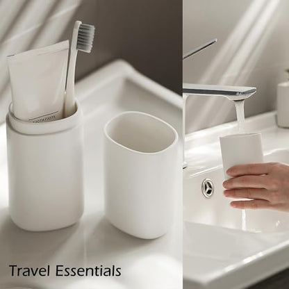 Travel Toothbrush Holder, Toothbrush Travel Case, Multifunctional Dustproof Toothbrush Cover, Portable Toothbrush Case Suitable for Business Camping Travel or Daily Use （1Pack）