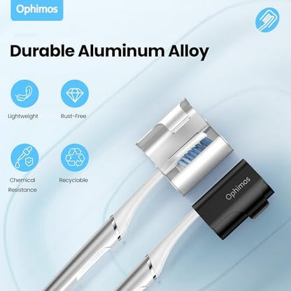 Aluminum Toothbrush Cover Caps for Family, Travel Toothbrush Covers