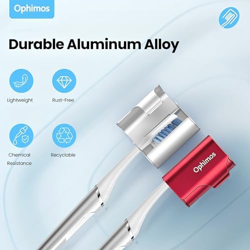 Aluminum Toothbrush Head Cover/Cap/Protector Case