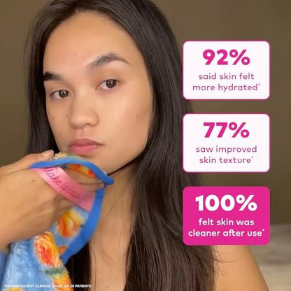 The Original MakeUp Eraser PRO, Effortlessly Remove All Makeup Using Only Water, Including Waterproof Mascara, Eyeliner, Foundation, Lipstick, Sunscreen,and More! Apricot, 1ct
