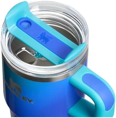 STANLEY Quencher H2.0 Flow State Tumbler, 20 oz, Sea Glass Aura