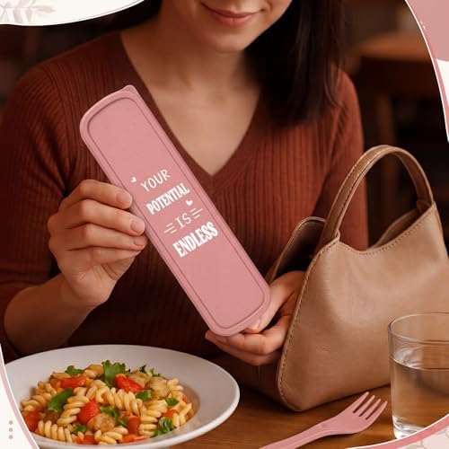 Hushee 36 Pack 36 Pack Employee Appreciation Utensil with Case, Classic